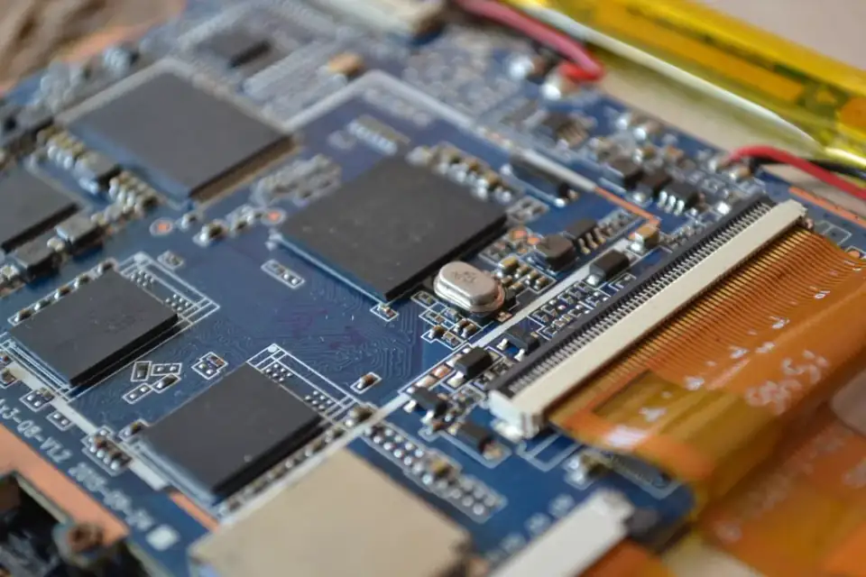 Circuit board reviewed in technology due diligence